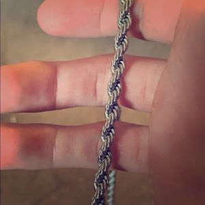 22” Sterling Silver men’s “DNA” Chain